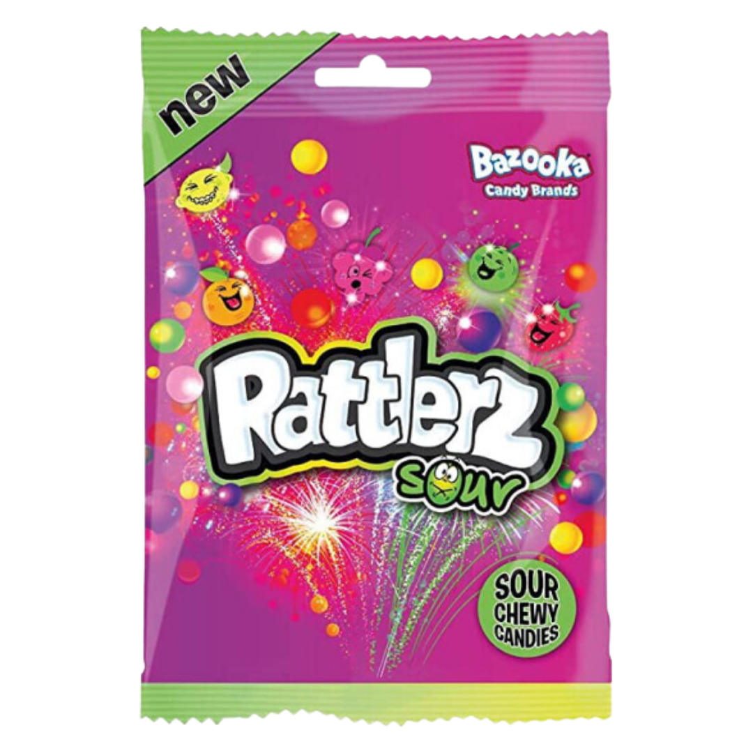 Bazooka Rattlerz Sour 120 g Product vendor