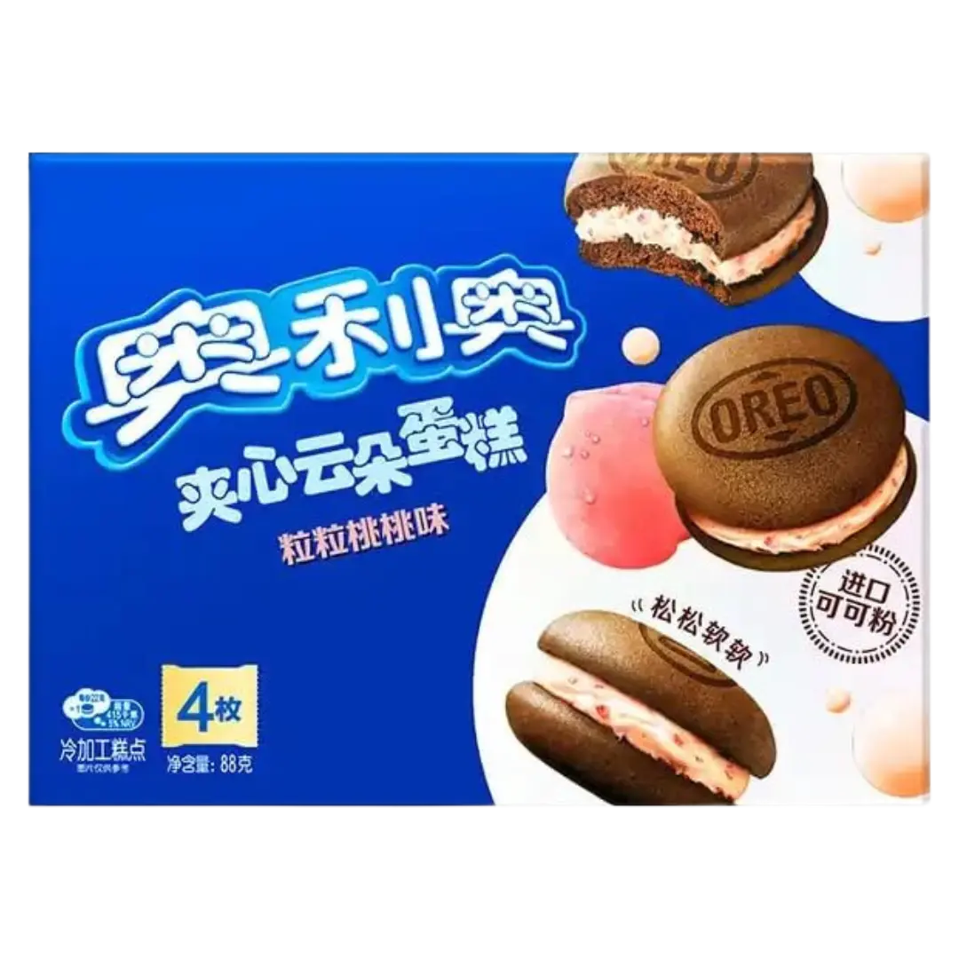 Oreo Cloud Cake Peach China 88g Product vendor