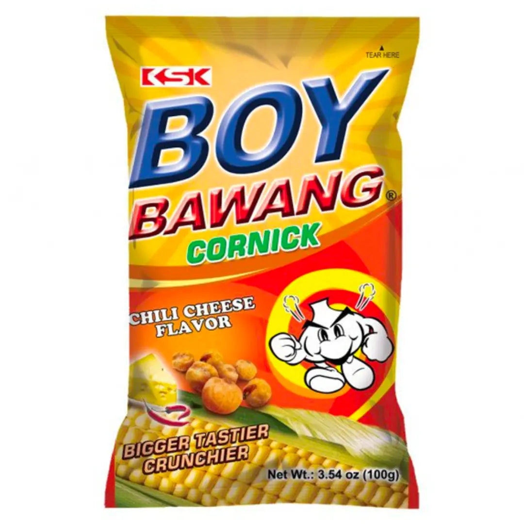 Boy Bawang Corn Snack Chilli Cheese Flavor 80g Product vendor