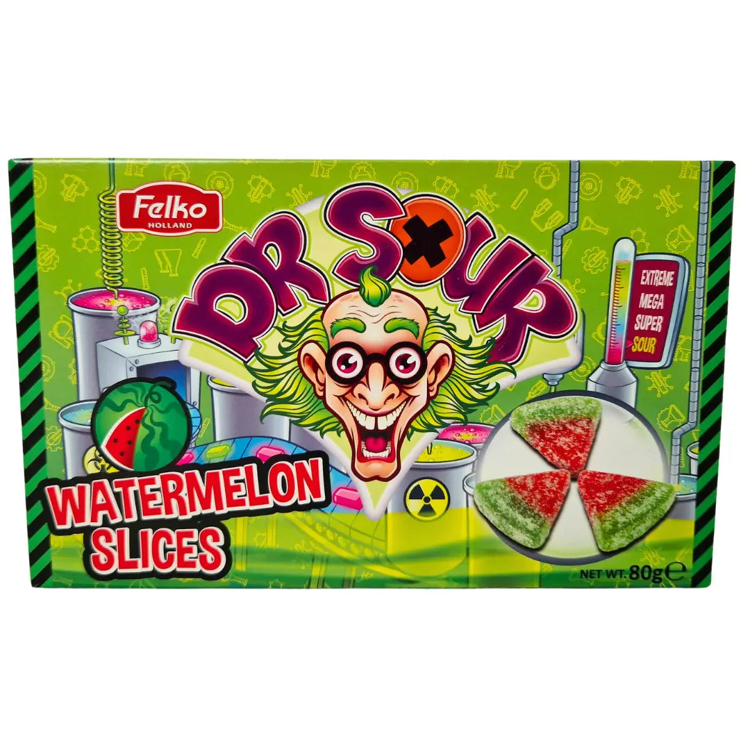 Dr. Sour Watermelon Slices 80g Product vendor