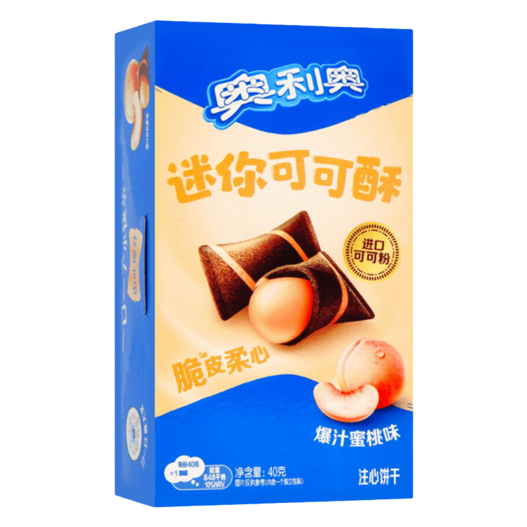 Oreo Mini Cocoa Crisp Peach China 40g Product vendor