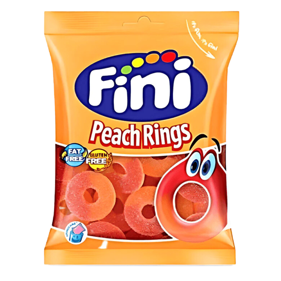 Fini Peach Rings Halal 75g