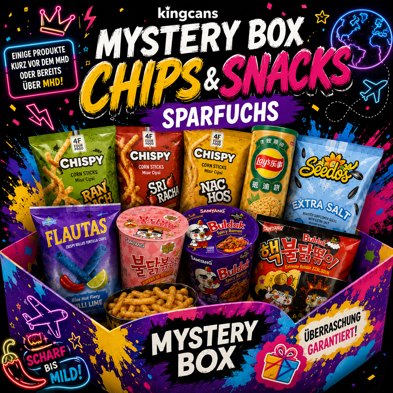 Mystery Box Chips & Snacks SPARFUCHS