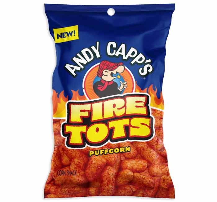 Andy Capps Fire Tots 42,5 g À consommer de préférence avant le 17/02/2026