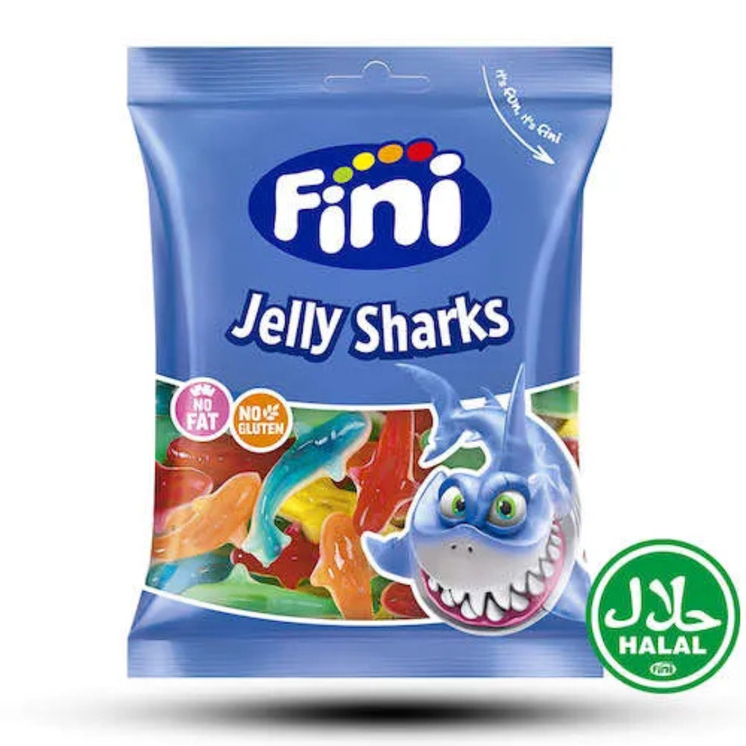 Fini Jelly Sharks - Haie Halal 75g