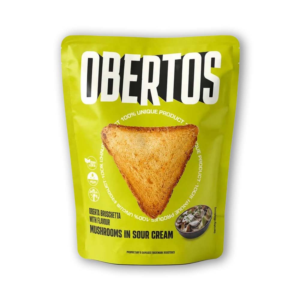 Obertos Bruschetta Sour Cream & Mushroom 100g