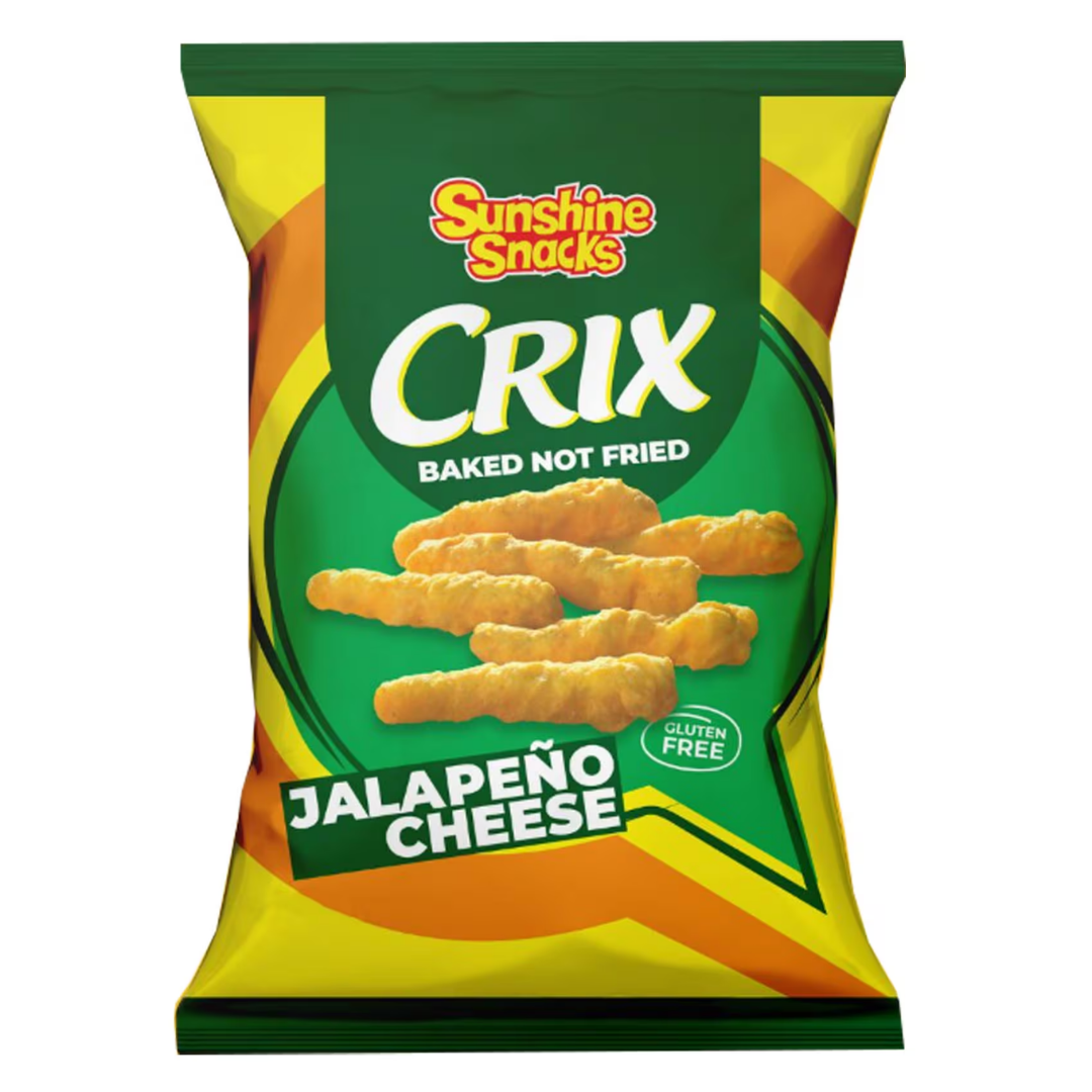 Sunshine Snack - Crix Jalapenos Cheese 45g
