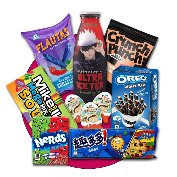 Mystery Boxen kaufen mit verschiedensten Sweets, Snacks und Drinks von KingCans