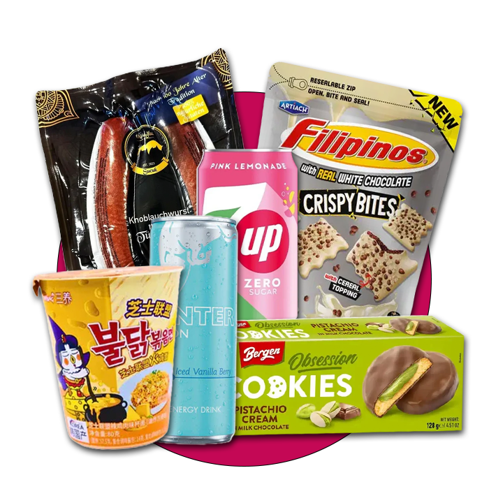 Neuheiten Snacks für faire Preise online bei KingCans Online Kiosk - Neue Süßigkeiten und Snacks günstig kaufen