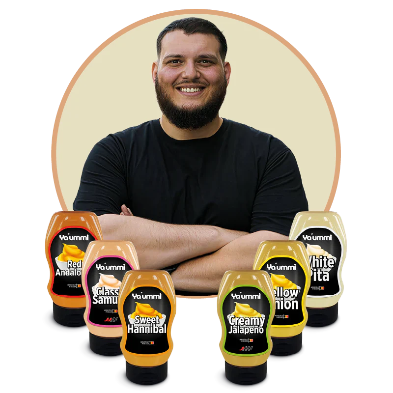 Ya’ummi Saucen von Abu Goku – cremige Streetfood Saucen Auswahl in Flaschen für Döner und Burger