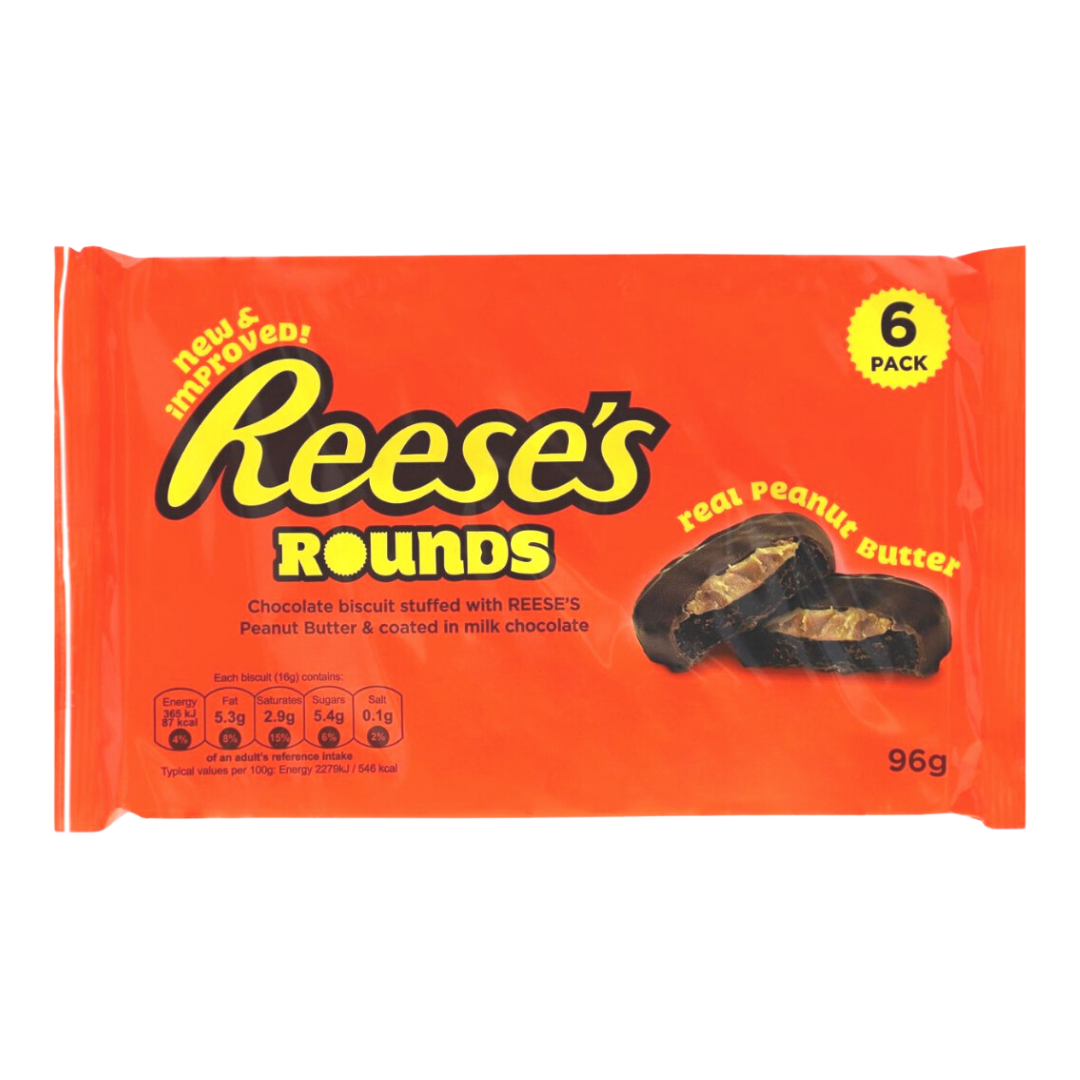 Reese's Peanut Butter Rounds 6er Pack 96g Product vendor