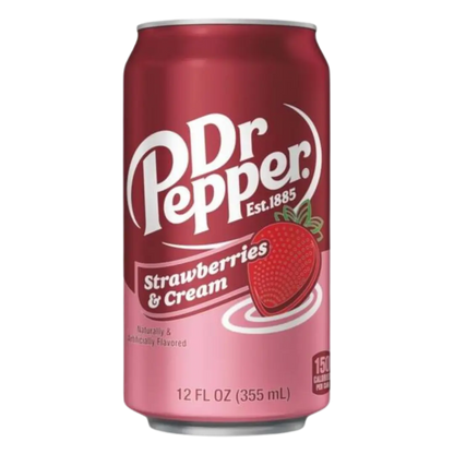 Dr. Pepper Strawberry & Cream 355ml Product vendor