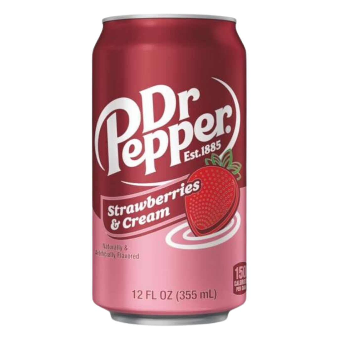 Dr. Pepper Strawberry & Cream 355ml Product vendor