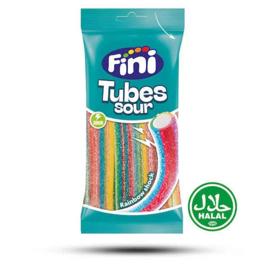 Fini Tubes Sour Rainbow Halal 75g