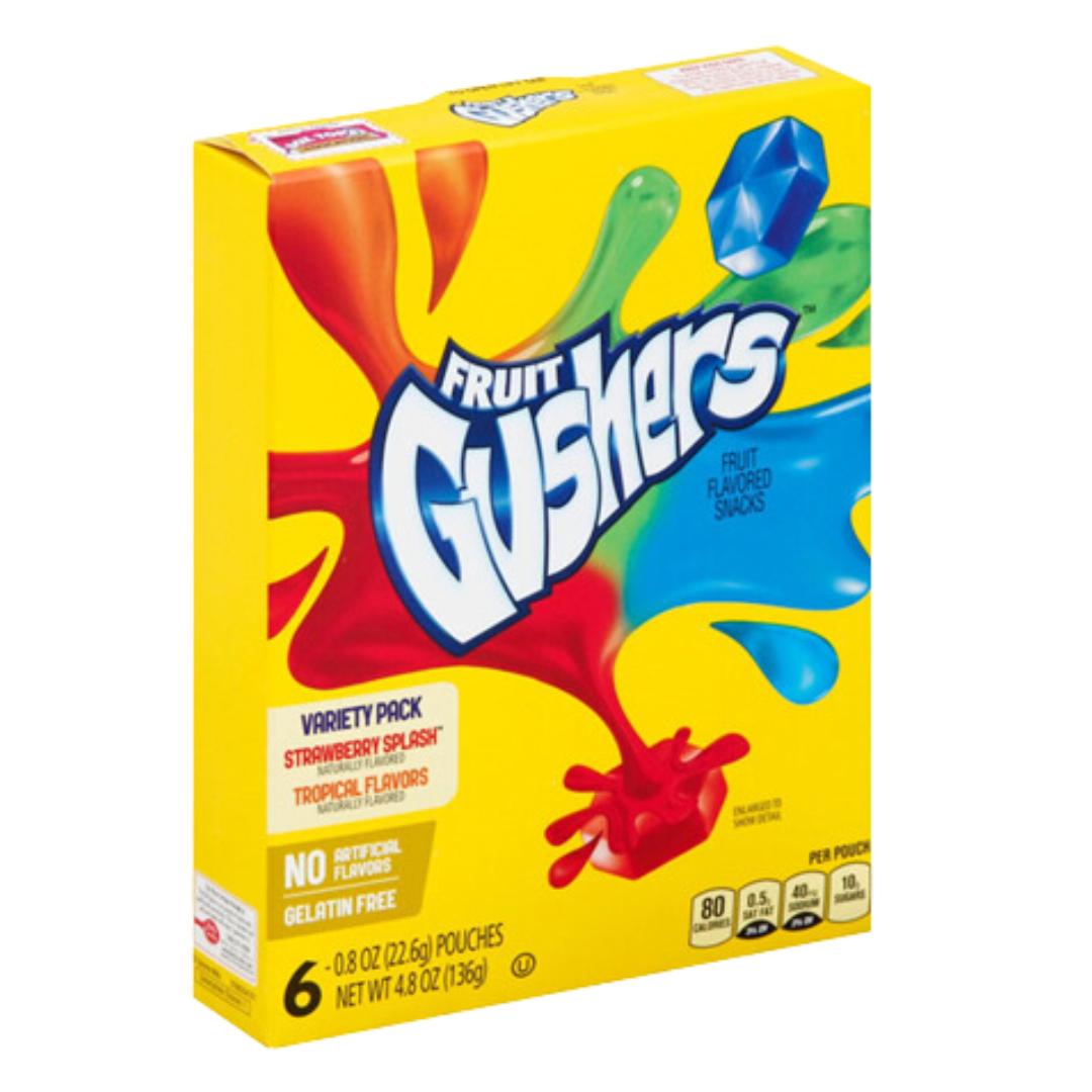 Fruit Gushers Strawberry Tropical 136g Product vendor