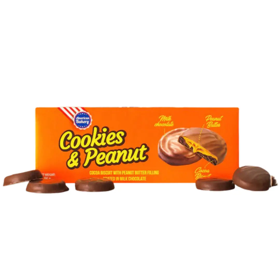 American Bakery Cookies & Peanut 96g Product vendor