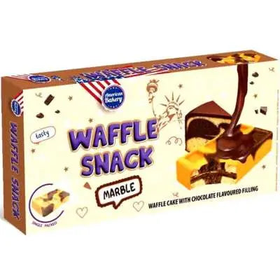 American Bakery Waffle Snack Marble 135g Product vendor