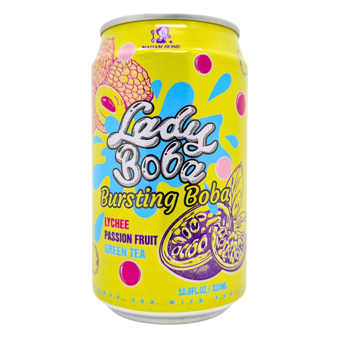 Lady Boba Lychee Passion Fruit Green Tea 320ml Product vendor