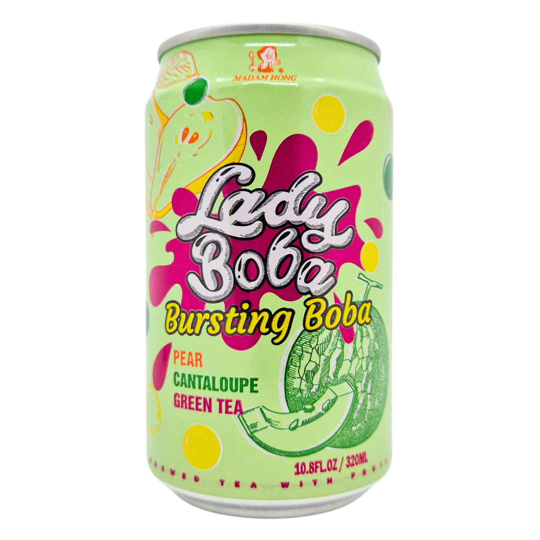 Lady Boba Pear Cantaloupe Green Tea 320ml Product vendor