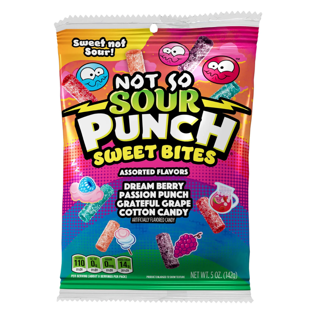 Sour Punch Sweet Bites Halal 140g Product vendor