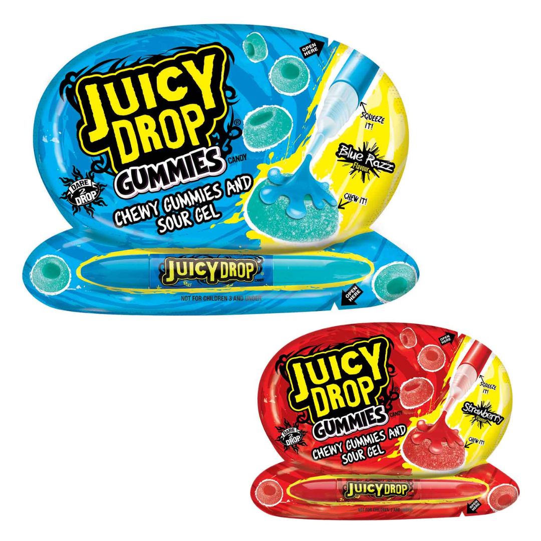 Bazooka Juicy Drop Gummies 57g Product vendor