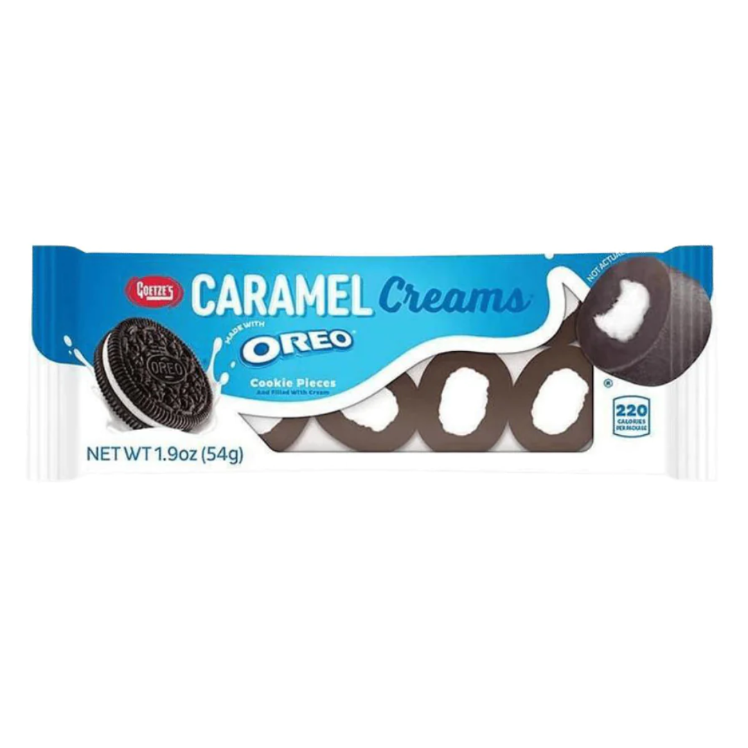 Oreo Caramel Creams Tray Pack Goetzes 54g Product vendor