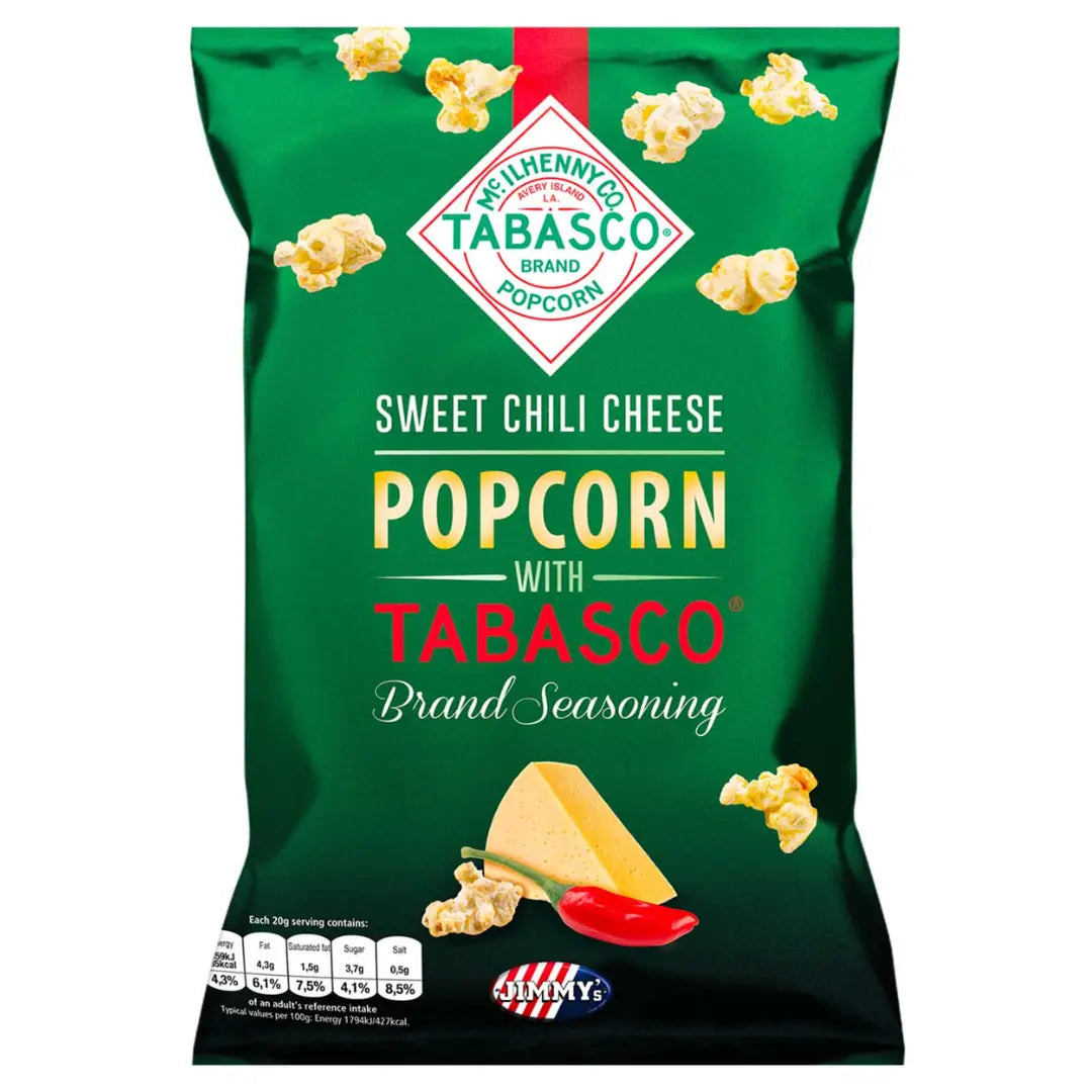 Jimmy's Tabasco Popcorn Cheese 90g Product vendor
