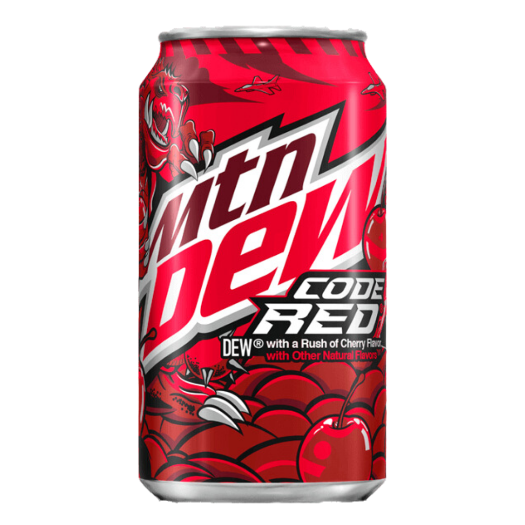 Mountain Dew Code Red 355ml Product vendor