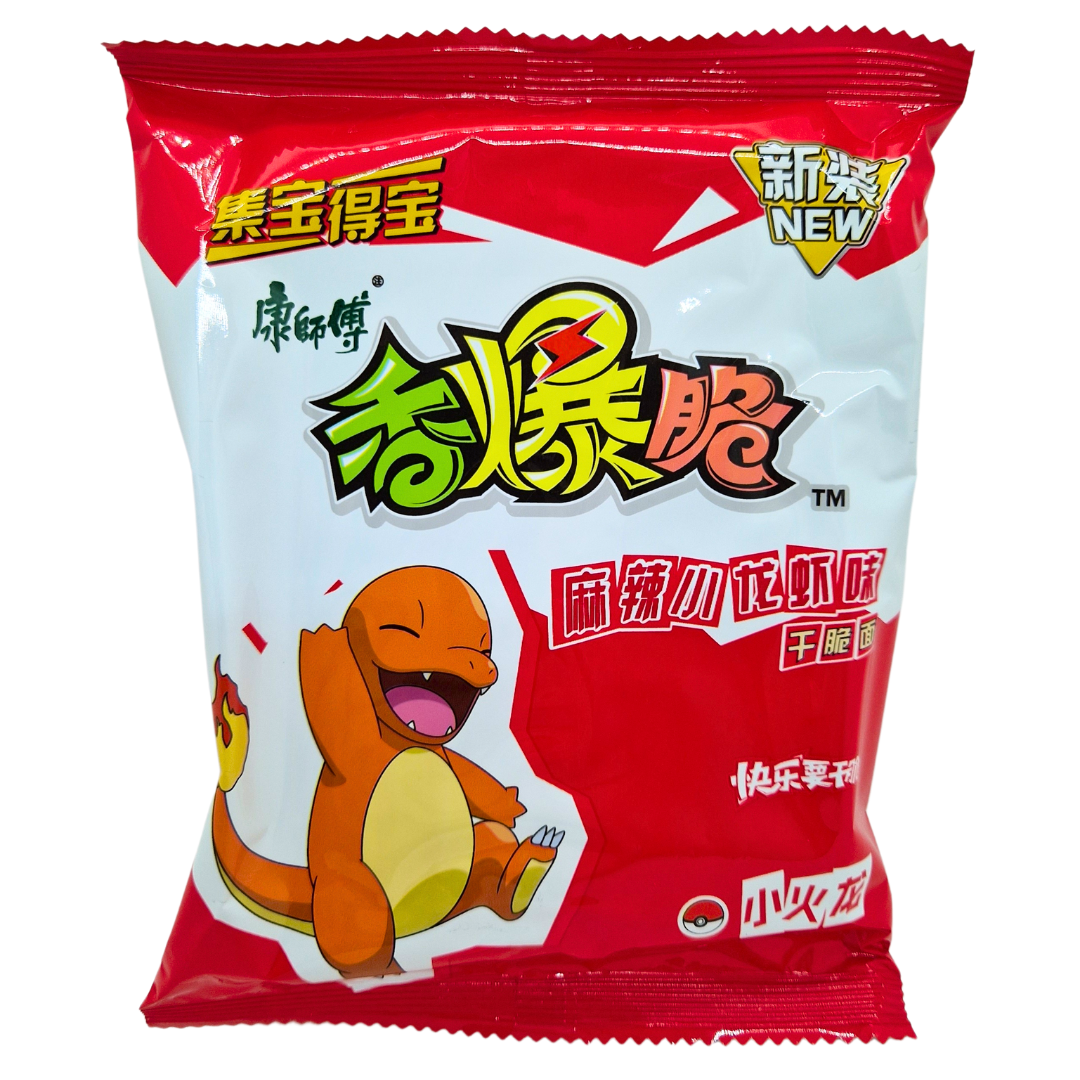 Pokemon Spicy Crayfish Instant Noodles Glumanda 33g Product vendor