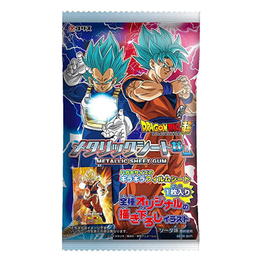 Dragon Ball Z Metallic Sheet Gum Japan 3,6g Product vendor