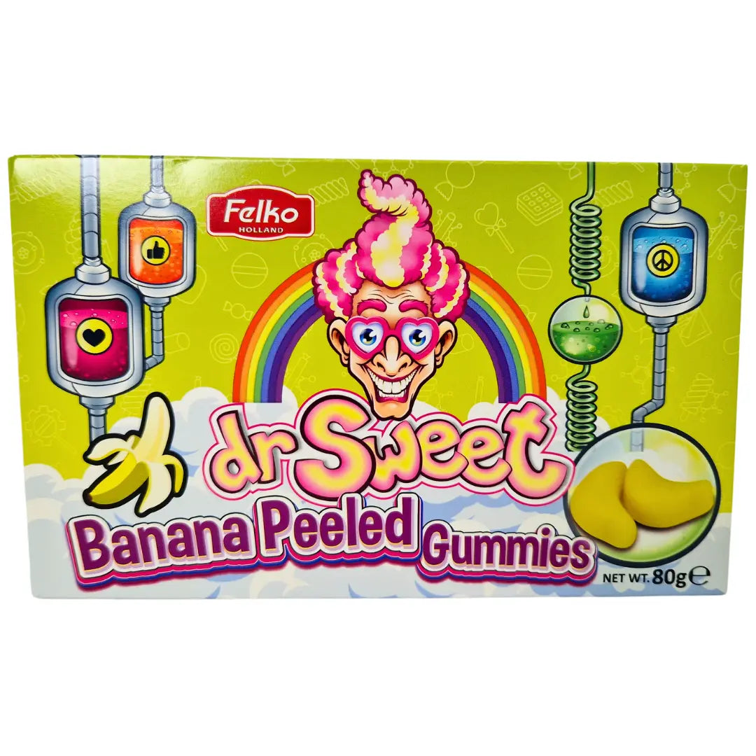 Dr. Sweet Peeled Banana Gummies 80g Product vendor