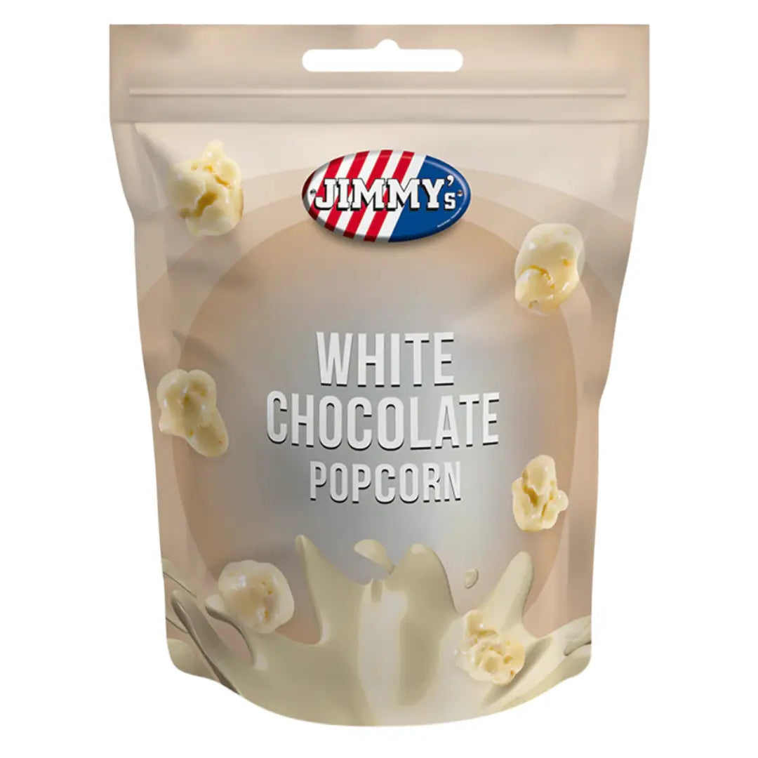 Jimmy's Chocolate Popcorn White 120g Product vendor