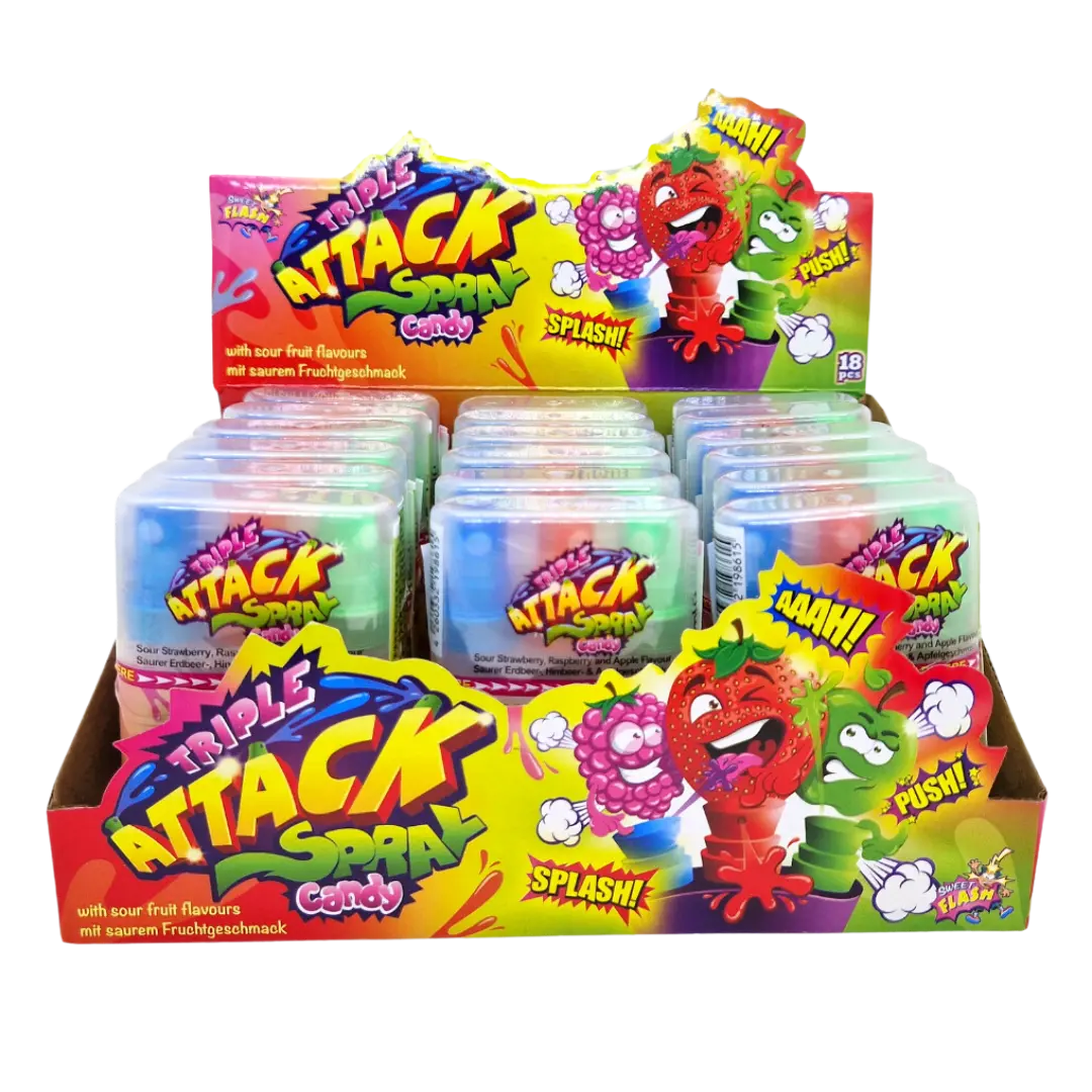 Sweet Flash Triple Attack Candy Spray 15ml Product vendor
