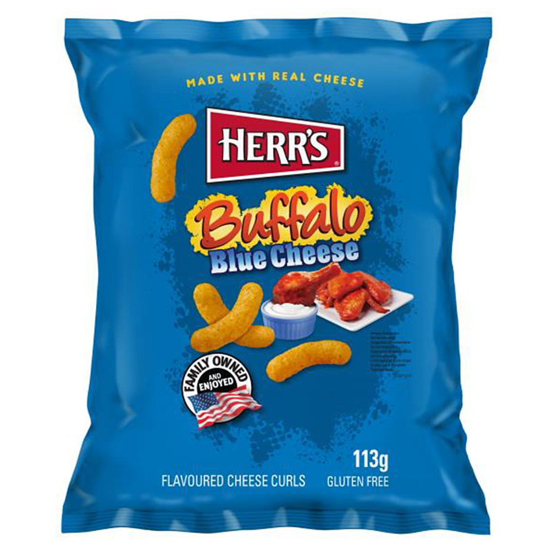 Herrs Buffalo Blue Cheese Curls 113g Product vendor