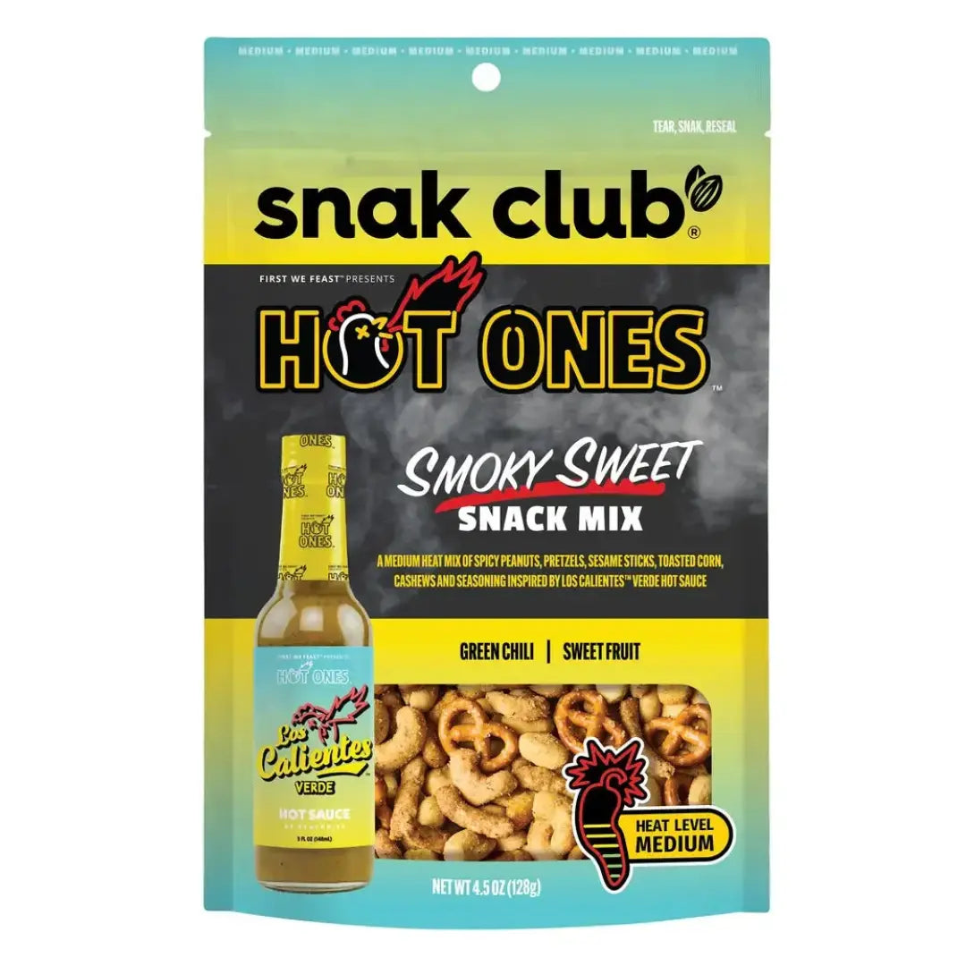 Snack Club Hot Ones Smoky Sweet Pretzel Mix 57g Product vendor