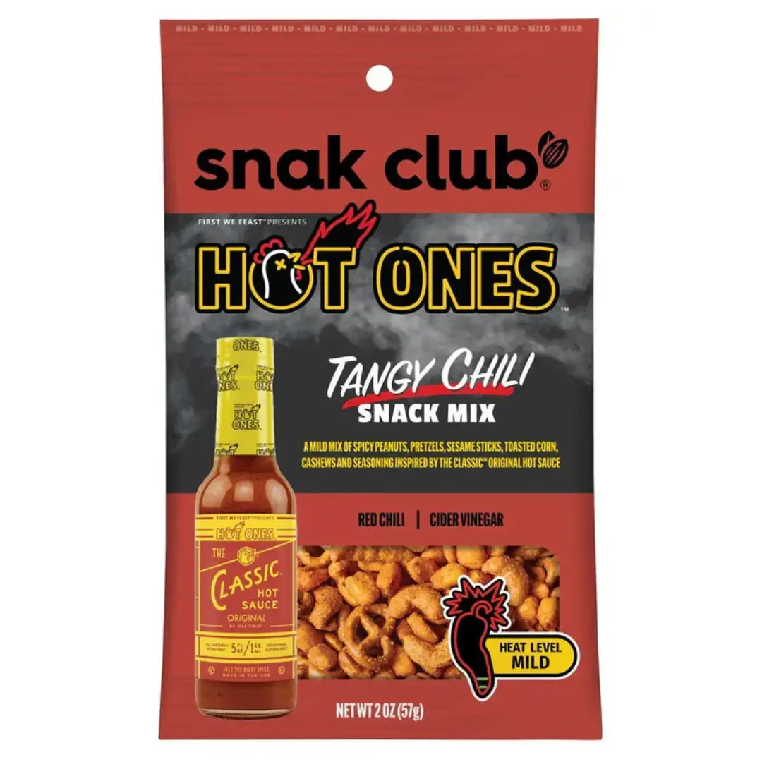 Snack Club Hot Ones Tangy Chilli Pretzel Mix 57g Product vendor