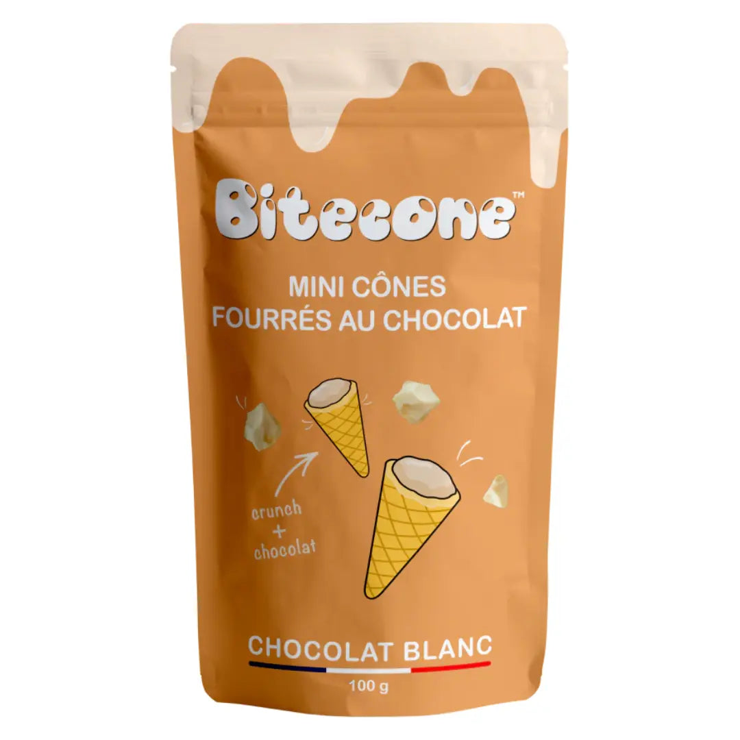 Bitecones White Chocolate 70g Product vendor