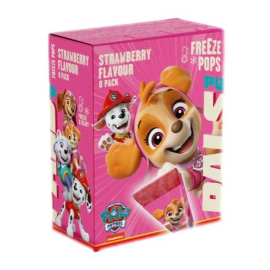 Paw Patrol Strawberry Freeze Pops 496 ml – Sommerfreude pur – KingCans ...