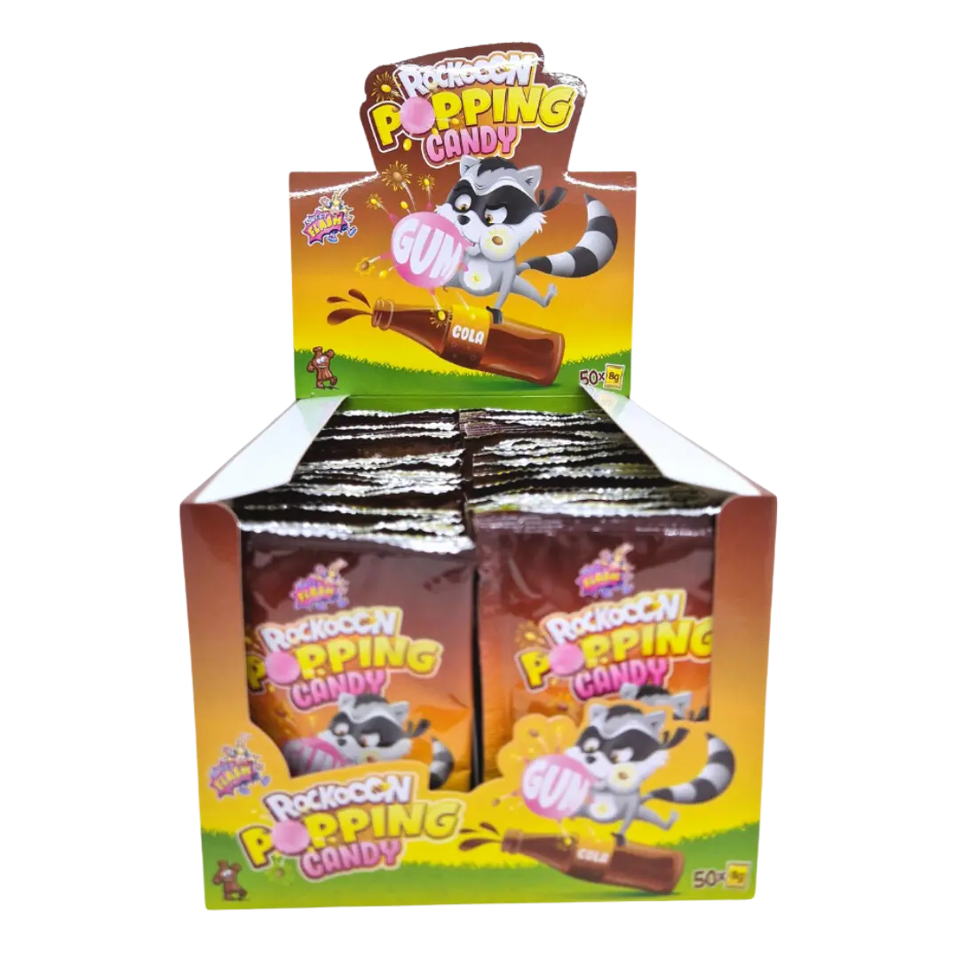 Rockooon Popping Candy Gum Cola 8g Product vendor