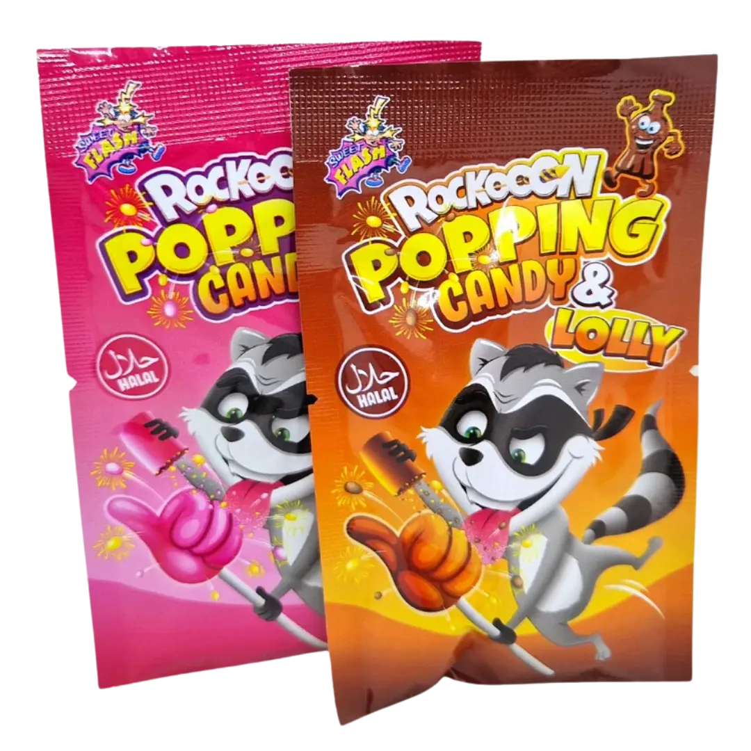Rockooon Lolly & Popping Candy 14g Product vendor