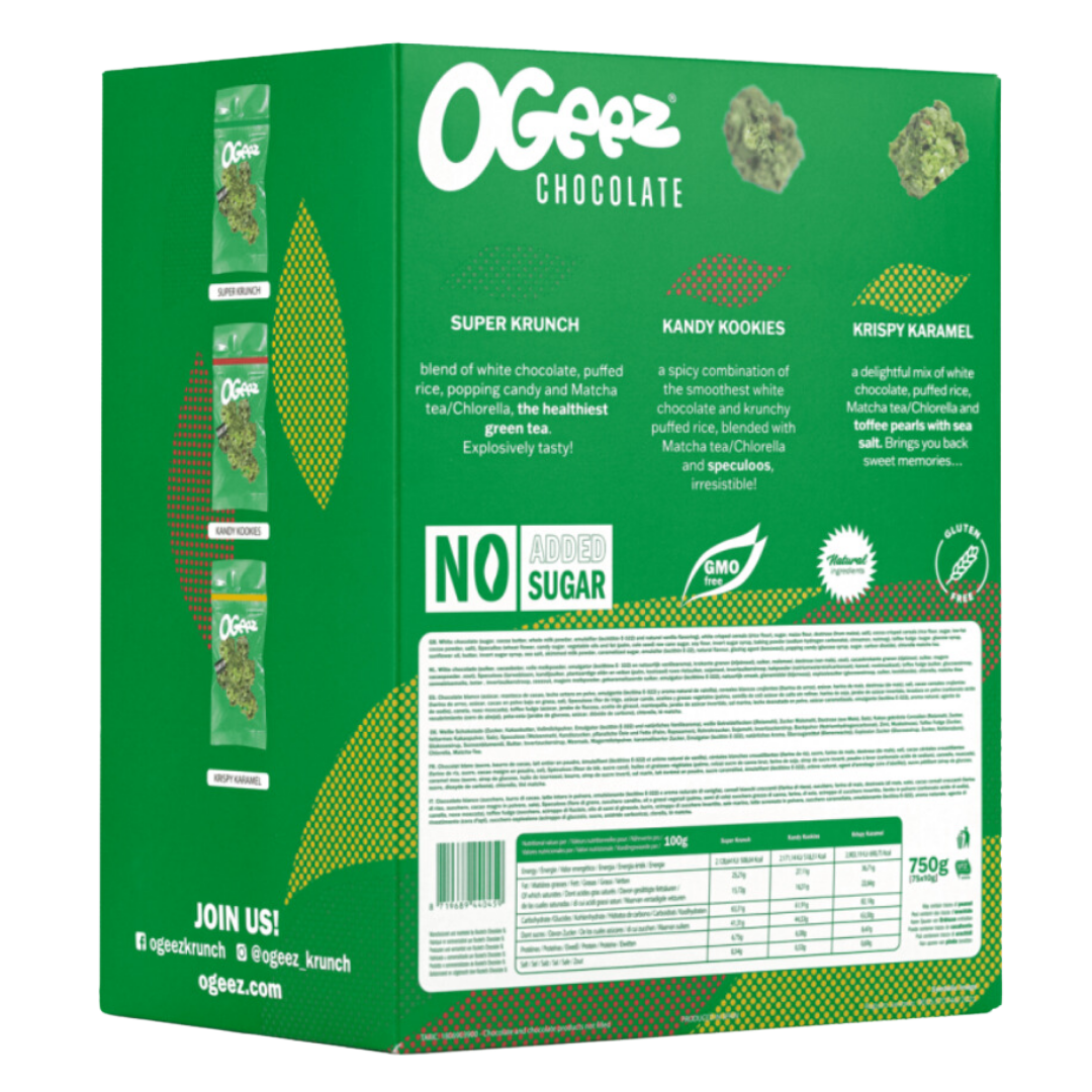Ogeez Krunchbox 75x10g Product vendor