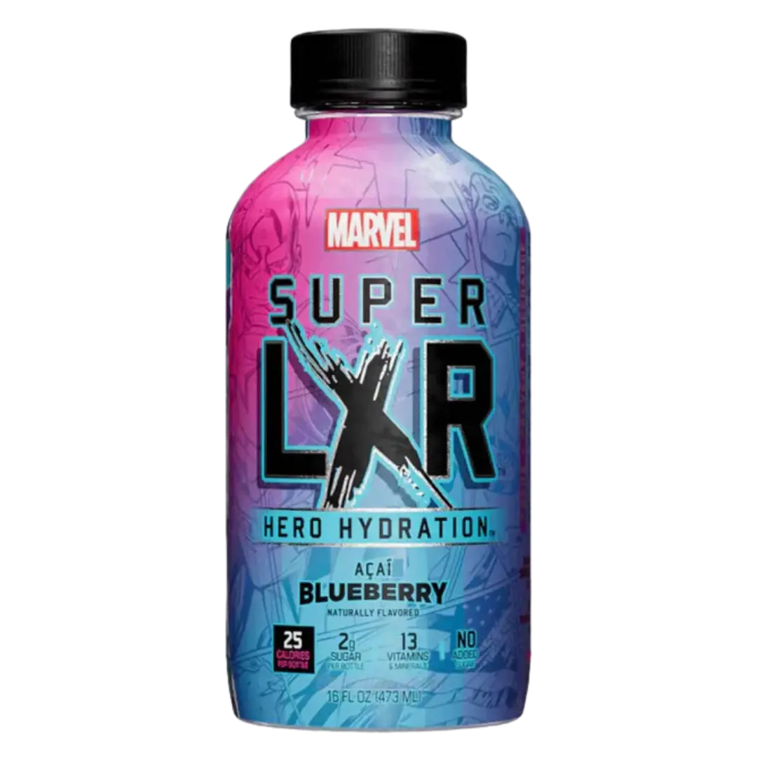 Arizona X Marvel Super LXR Acai Blueberry 473ml Product vendor