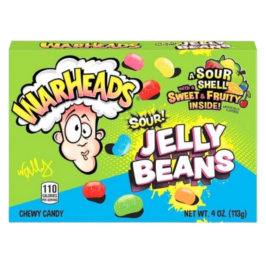 Warheads Sour Jelly Beans 113g Product vendor