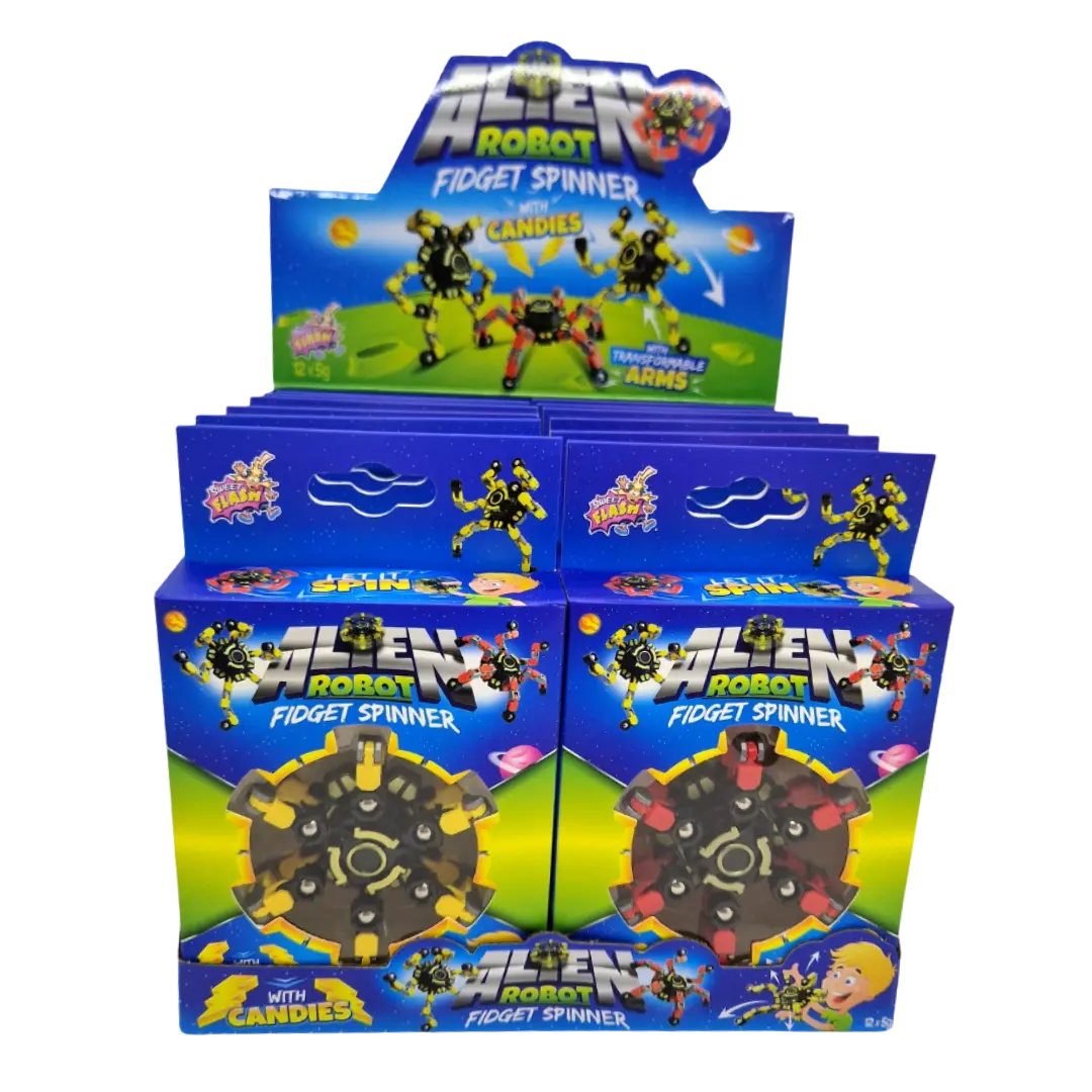 Alien Robot Fidget Spinner with Candys 5g Product vendor