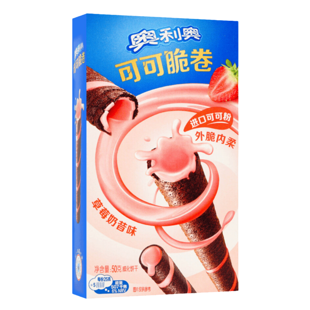 Oreo Cocoa Crisp Roll Strawberry China 50g Product vendor