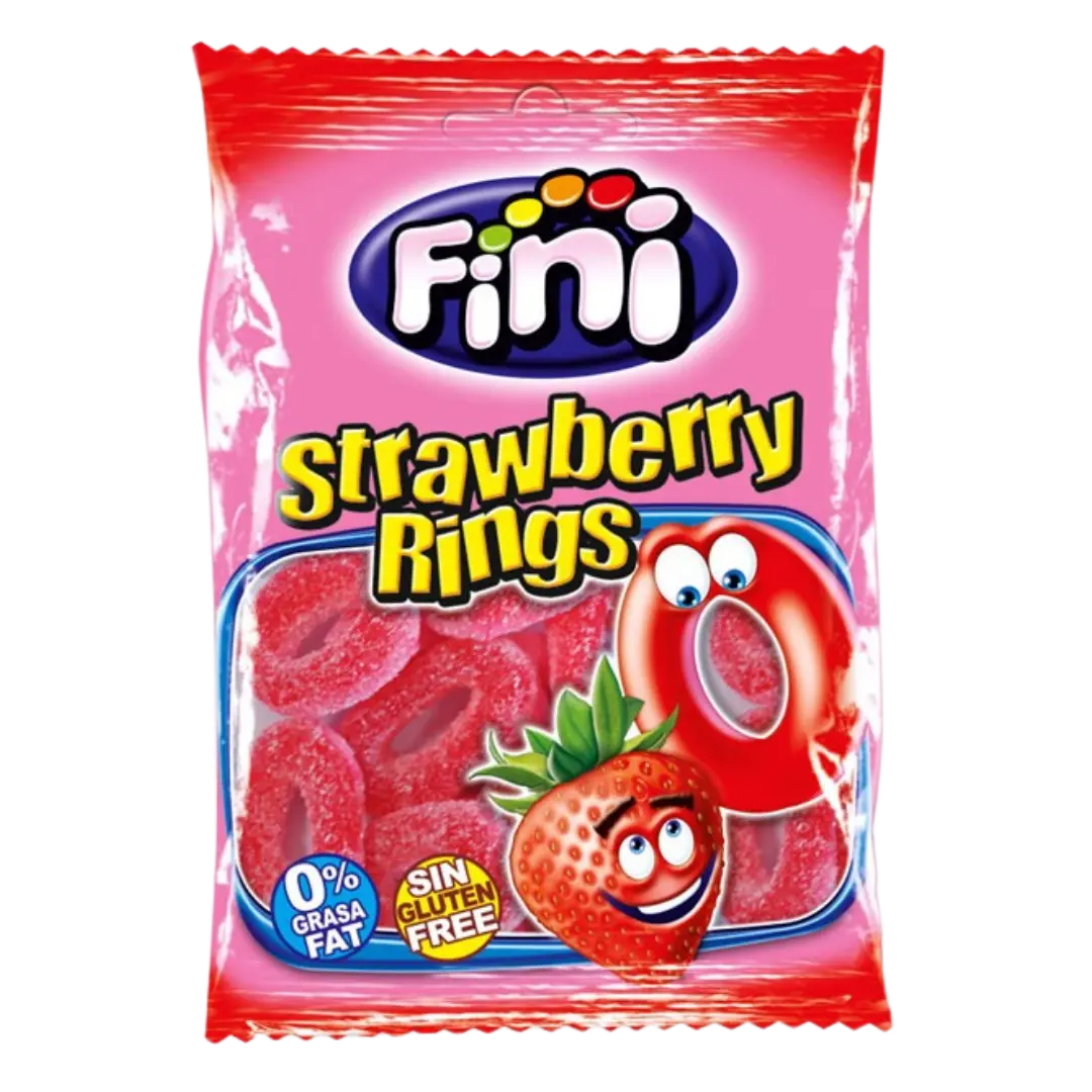 Fini Strawberry Rings Halal 75g Product vendor
