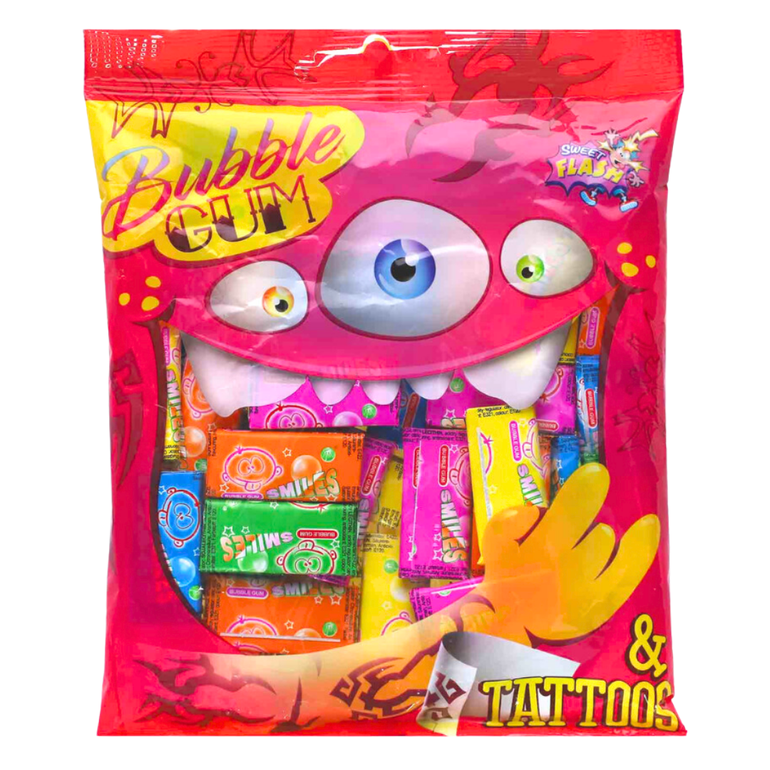 Sweet Flash Tattoo Bubble Gum 125g Product vendor