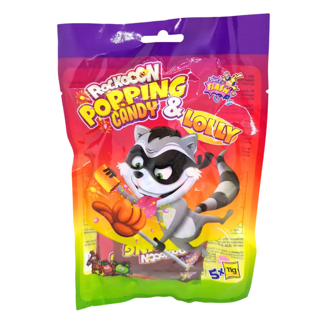 Rockoon Lolly & Popping Candy Big Bag 55g Product vendor