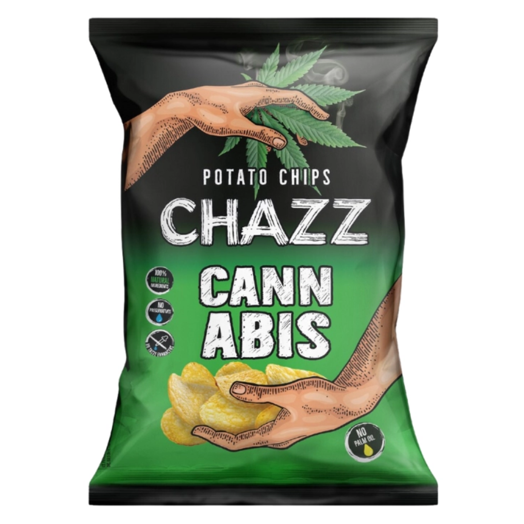 Chazz Chips Cannabis & Jalapeno 130g Product vendor
