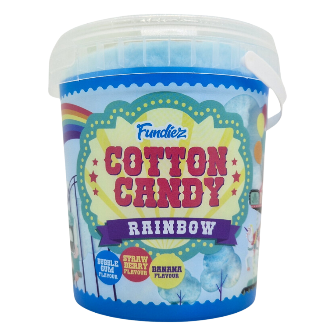 Fundiez Cotton Candy Rainbow Bucket 50g Product vendor